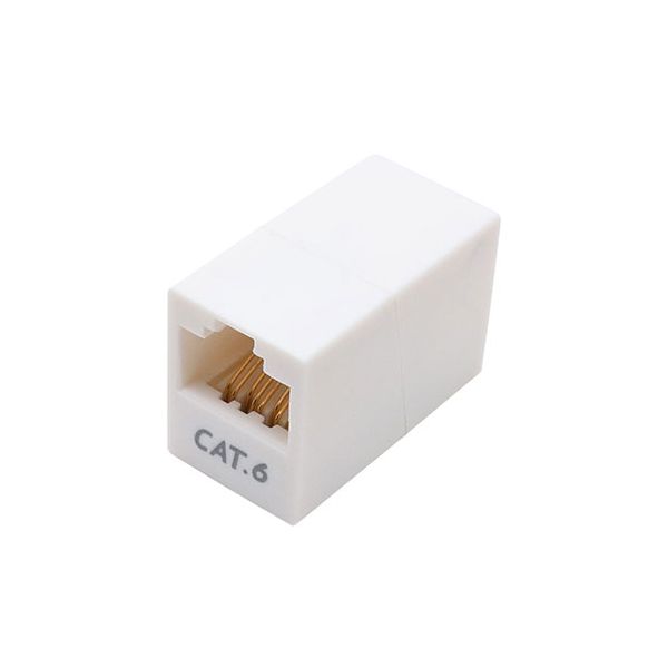 Cable - (LINEクーポン有)【個数：1個】CAR-866MX5 直送 代引不可・他メーカー同梱不可 5個セット ミヨシ LAN中継アダプタ CAT6 マグネット付 CAR866MX5