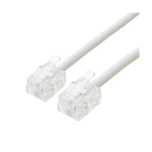 【個数:1個】DC-201/WHX20 直送 代引不可・他メーカー同梱不可 20個セット ミヨシ 電話用モジュラーコード 6極2芯 白 1m DC201/WHX20 【個数:1個】DC-201/WHX20 直送 代引不可・他メーカー同梱不可 20個セット ミヨシ 電話用モジュラーコード 6極2芯 白 1m DC201/WHX20