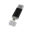 【個数:1個】HDUF136C32G3CX5 直送 代引不可・他メーカー同梱不可 5個セット HIDISC USB3.2 Gen2 Type−C &Type−A搭載 フラッシュドライブ 32GB キャップ式(2)