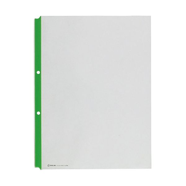 【個数：1個】KJ-203-GRX10 直送 代引不可・他メーカー同梱不可 10個セット KING JIM キングジム カラ..