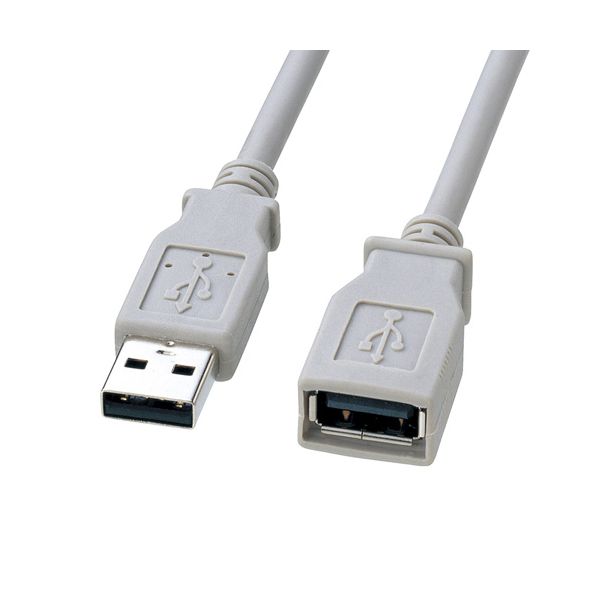 【個数：1個】KU20-ECEN15KX5 直送 代引不可・他メーカー同梱不可 5個セット サンワサプライ エコUSB延長ケーブル KU20ECEN15KX5