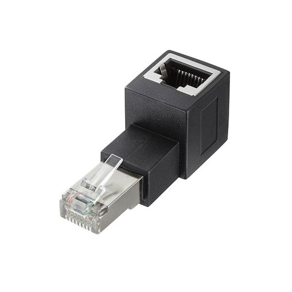 【商品説明】カテゴリ6A対応、RJ-45コネクタ90度角度変更アダプタ・上出し。●RJ-45差し込みポートの方向を90度角度変換することができる変換アダプタです。●パソコンやサーバー、LANスイッチ、ルーター、情報コンセントなどに接続して、LANケーブルの方向を90度変換できます。●10ギガビットイーサネットに対応した、カテゴリ6Aに対応しています。●耐久性の高いメタルポートを採用、ノイズ対策も万全です。●STPケーブル、UTPケーブルどちらにも使用できます。●カラー : ブラック●コネクタ形状 : RJ-45シールドオス・メスコネクタRJ-45メス 上出し●結線仕様 : ストレート結線●アダプタ構造 : STP●カテゴリ;CAT6A　●規格名 : 10GBASE-T　●対応カテゴリ・規格 : カテゴリ6A(10GBASE-T)、カテゴリ6(1000BASE-TX)、カテゴリ5e、 (1000BASE-T)、カテゴリ5(100BASE-TX)、カテゴリ3(10BASE-T)適合　●サイズ・重量 : W19.2×D54.3×H22.3mm・18g類似商品はこちらADT-RJ6A-LLX5 直送 代引不可・他7,183円ADT-RJ6A-LDX5 直送 代引不可・他7,183円ADT-RJ6A-LRX5 直送 代引不可・他7,183円サンワサプライ ADT-RJ6A-LU RJ－1,159円サンワサプライ ADT-RJ6A-LD RJ－1,159円サンワサプライ ADT-RJ6A-LR RJ－1,159円サンワサプライ ADT-RJ6A-LL RJ－1,159円ADT-EX-6ASTPX5 直送 代引不可・7,331円ADT-6RJ-10NX5 直送 代引不可・他7,093円ADT-EX-6AUTPX5 直送 代引不可・8,070円ADT-EX-6NX5 直送 代引不可・他メー6,591円サンワサプライ ADT-EX-6ASTP RJ1,185円