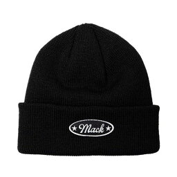 【個数：1個】MCBRY70573 直送 代引不可・他メーカー同梱不可 MACK BARRY マクバリー BEANIE ビーニー TWO STAR MACK PATCH BEANIE