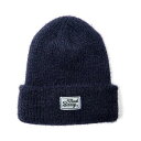 【個数：1個】MCBRY70733 直送 代引不可・他メーカー同梱不可 MACK BARRY マクバリー BEANIE ビーニー CLASSIC LABEL SOFT CANDY BEANIE ネイビー