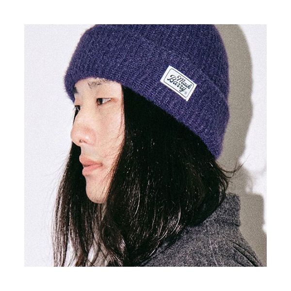 【個数：1個】MCBRY70733 直送 代引不可・他メーカー同梱不可 MACK BARRY マクバリー BEANIE ビーニー CLASSIC LABEL SOFT CANDY BEANIE ネイビー 3