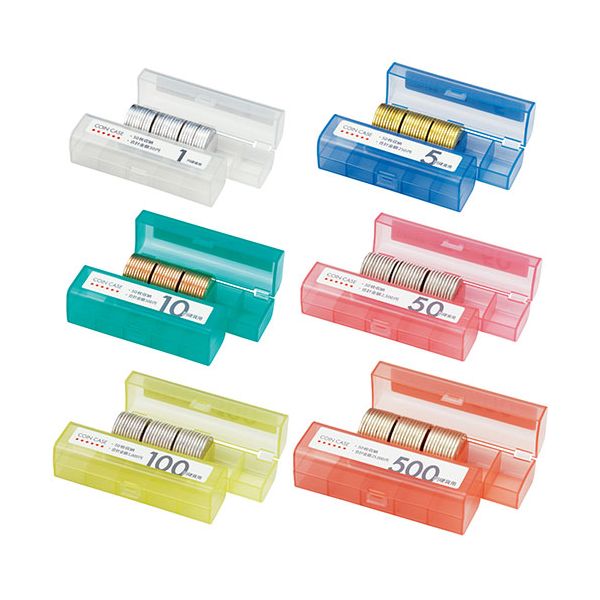 【個数:1個】OPEN-K-M-915X5 直送 代引不可・他メーカー同梱不可 5セット オープン工業 コインケースセット 6種類9個 OPENKM915X5