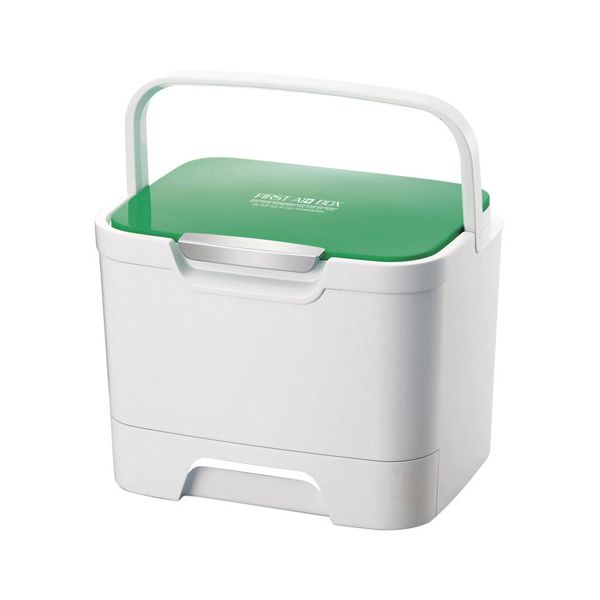 【個数：1個】K60313427 直送 代引不可・他メーカー同梱不可 収納上手な救急箱 救急セット付