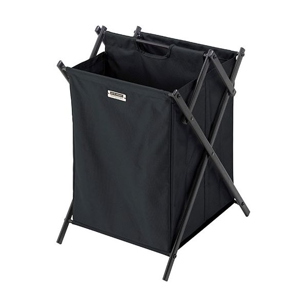 【個数：1個】MIP-77BK 直送 代引不可・他メーカー同梱不可 東谷 フォールディングバスケットL ブラック MIP77BK