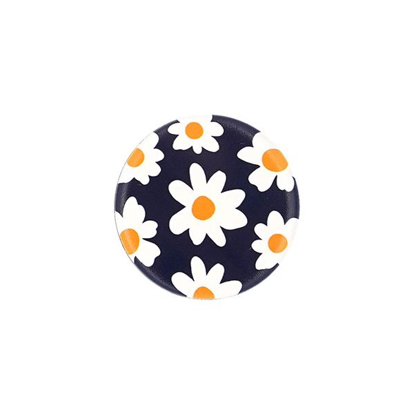 【個数：1個】2105GRTRBLINY26 直送 代引不可・他メーカー同梱不可 Griptok グリップトック スマホグリップ 円型 フラワー ネイビー