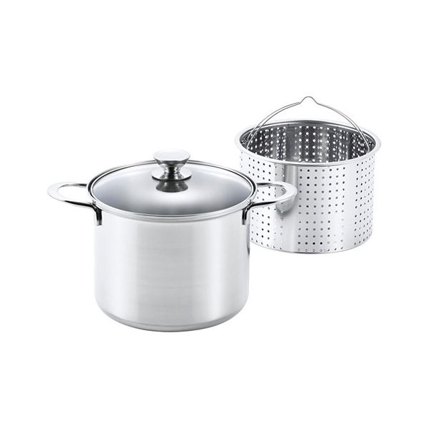 【個数：1個】K60704136 直送 代引不可・他メーカー同梱不可 ルチェンテ IH対応パスタポット20cm