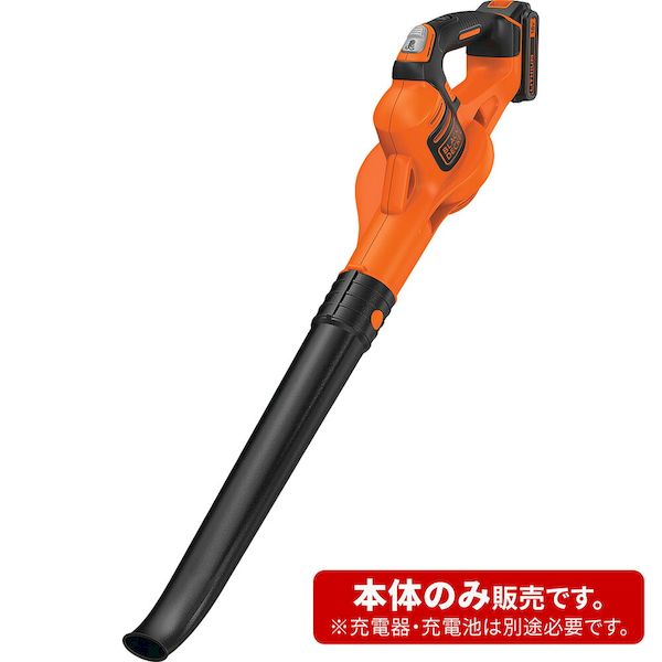 ブラック＆デッカー BLACK&DECKER 4536178618892 B＆D GWC18PCB－JP 18V ブロワー 本体のみ