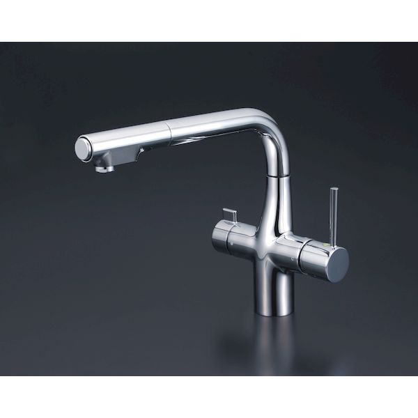 KVK 4952490273623 KV KM6121SCEC 浄水器付シャワー付混合栓 e