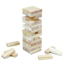 【個数：1個】アーテック ArTec 002583 木製つみきゲーム 箱入 4521718025834 木製積木ゲーム 積み木 知育玩具 未着色 素材 材料 2