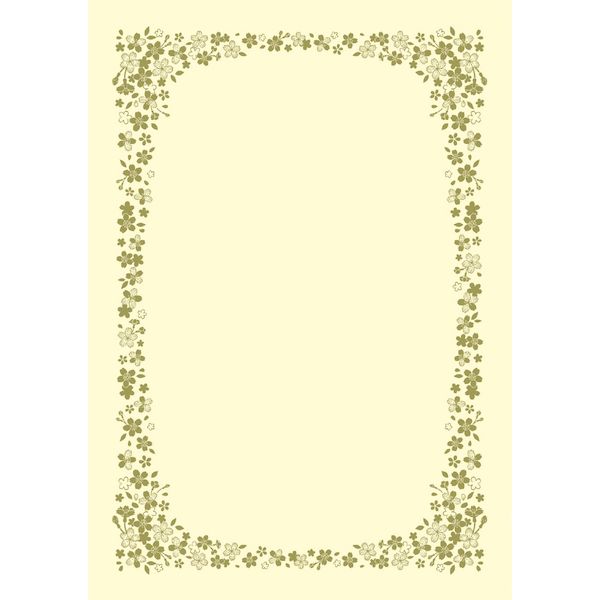 ササガワ タカ印 10-1705 【5個入】 証書用紙 A4判 金桜 101705