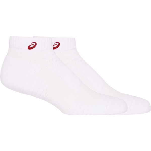 アシックス 4550456919372 3033B869 SOCKS10 BRILLIANT WHITE／CLASSIC RED サイズ：L