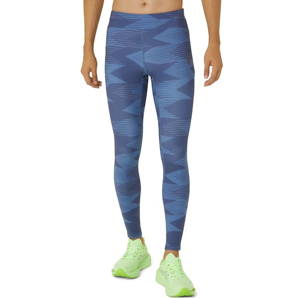 アシックス 4550457246576 2011D015 MEN MULTI POCKET GRAPHIC TIGHT THUNDER BLUE サイズ:S