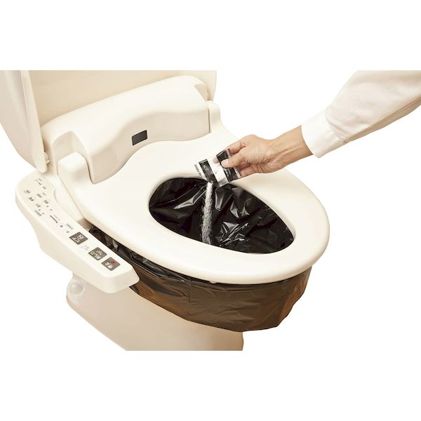 【個数：1個】4562378970751 直送 代引不可・他メーカー同梱不可 イデアルサービス トイレ凝固剤 100回分 52660 100入