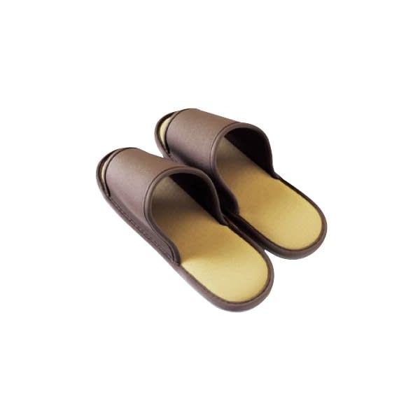 【個数：1個】ココアブラウン(10ソク) 直送 代引不可・他メーカー同梱不可 IHIシバウラ スリッパ殺菌ディスペンサー用スリッパ ココアブラウン