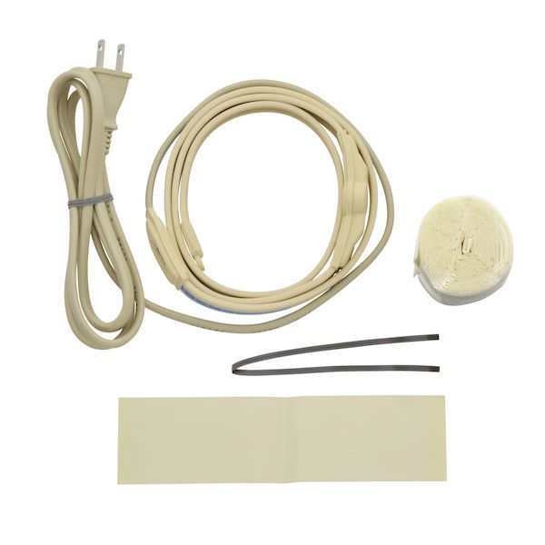 カクダイ GA-KE010 GAONA ガオナ これカモ 凍結防止ヒーター 1m サーモスタットつき 【水道管の凍結防..