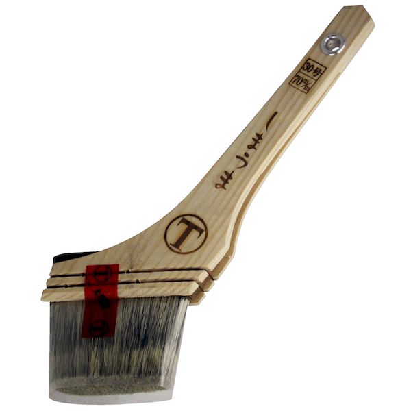 大塚刷毛製造 1009490030 しまうま 刷毛 二液用 筋違 胡麻 30号