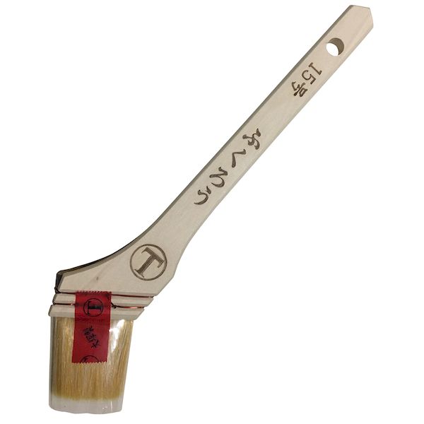 (LINEクーポン有)大塚刷毛製造 1017550015 ふくろう 刷毛 筋違 白 15号