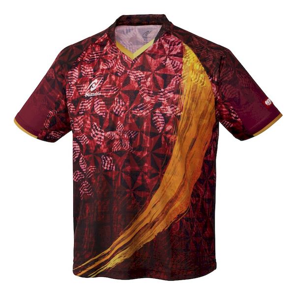 ニッタク Nittaku 4975984301466 NW−2216 スカイユニティー シャツ ワインレッド サイズ：SS