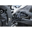 OVER Racing 51-433-01B バックステップ 6ポジション ブラック YZF−R6 5143301B