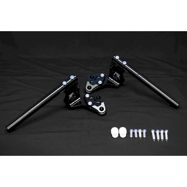 【11/25限定！抽選で最大100％ポイントバック】OVER Racing 55-56-11B スポーツライディングハンドルキット ブラック KATANA 19− 555611B