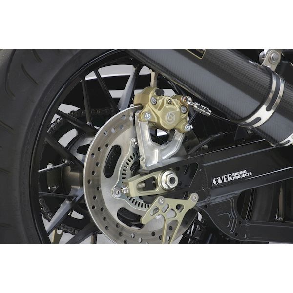 OVER Racing 83-71-21 リアキャリパーサポート ブレンボ2P用 シルバー Z900RS 837121