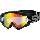 YAMAMOTO 5400000100379 SWANS バイク用 ダートゴーグル 2022年カラー MX-RUSH-M BK/G