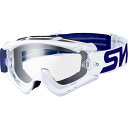 YAMAMOTO 5400000120239 SWANS バイク用 ダートゴーグル 2022年カラー MX-RUSH-PET W/BL