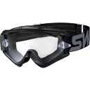 YAMAMOTO 5400000120379 SWANS バイク用 ダートゴーグル 2022年カラー MX-RUSH-PET BK/G