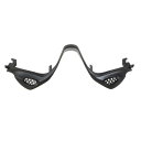 YAMAMOTO 5430000100041 SWANS バイク用 ダート・モトクロスゴーグル オプションパーツ RUSH HM−R BK ハーフマ...