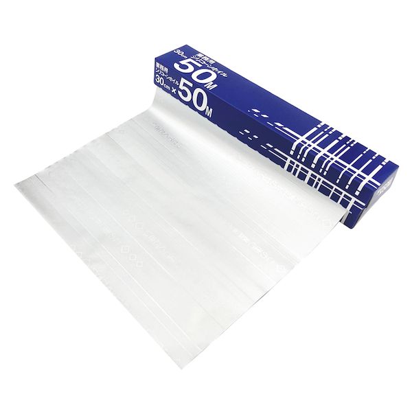 【11/25限定！抽選で最大100％ポイントバック】XAL9401 業務用シリコンホイル アルミホイル SHK008 50m