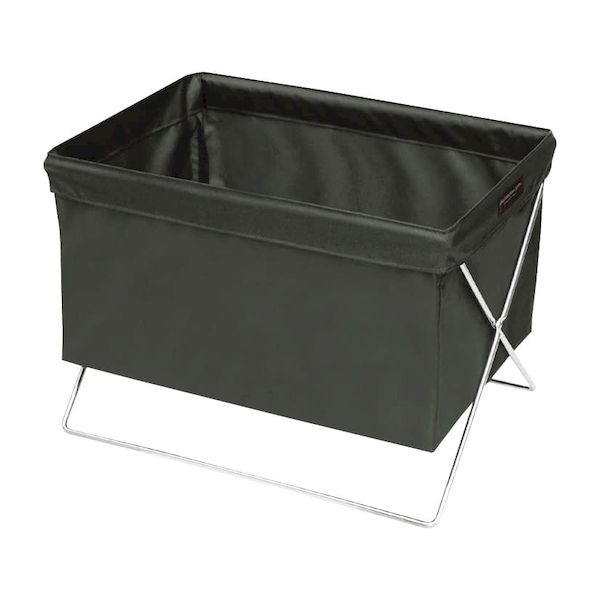 【個数：1個】4990630333011 直送 代引不可・他メーカー同梱不可 サキ ミニサイドワゴン・ナイロン R−333BK ブラック