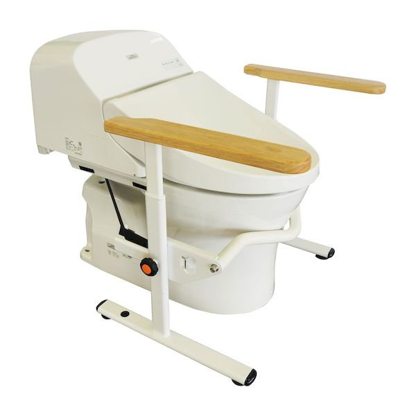 【個数：1個】4560373680415 直送 代引不可・他メーカー同梱不可 シコク 洋式トイレ用ベストサポート手すり 627−020 ヒジカケコテイ