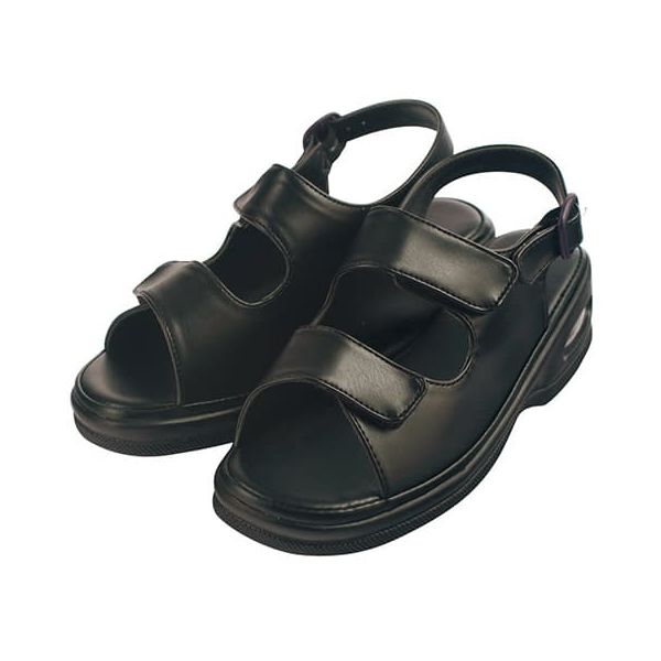 【個数：1個】4560168804408 直送 代引不可・他メーカー同梱不可 ファーストレイト エアー2バンドサンダル ブラック S 21．5-22．0CM