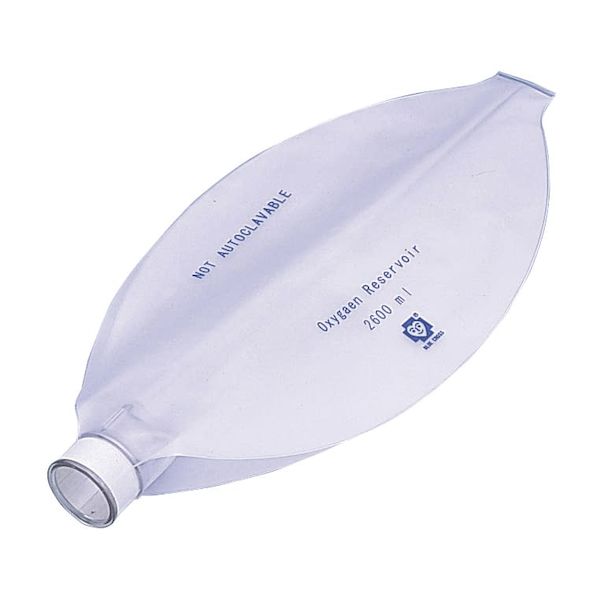 【個数：1個】4560171820662 直送 代引不可・他メーカー同梱不可 ブルークロス 酸素リザーバーバッグ 2600ml BC−2020−RS−BA 10イリ