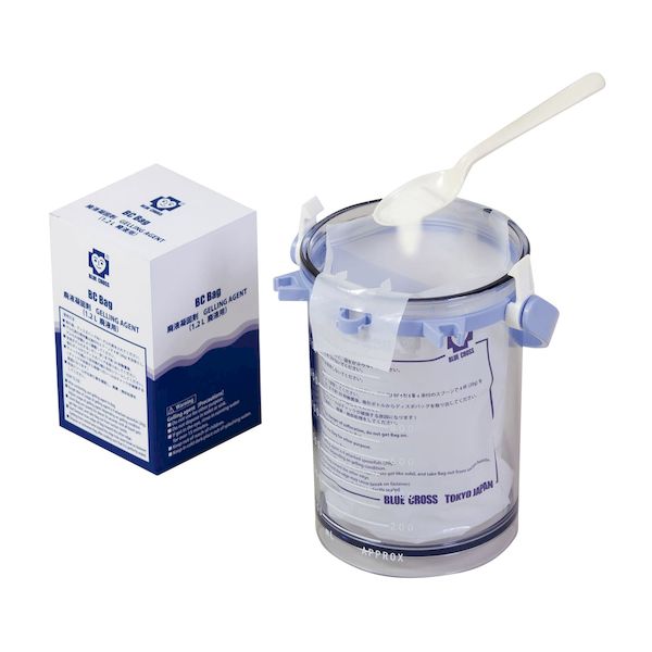 【個数：1個】4560171826824 直送 代引不可・他メーカー同梱不可 ブルークロス 廃液凝固剤 BC−Gell 1320670 600G