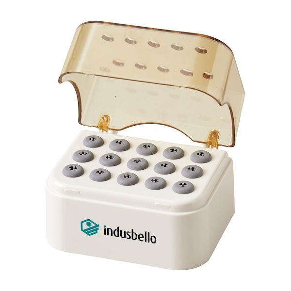 【個数：1個】4580737983877 直送 代引不可・他メーカー同梱不可 プレミアムプラスジャパン ドリル滅菌ケース 15孔 2807L