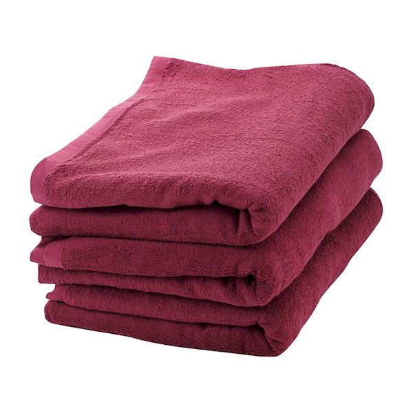 【個数：1個】4582336013399 直送 代引不可・他メーカー同梱不可 フィフティ・ヴィジョナリー バスタオルミニ TB－003－WR ワインレッド