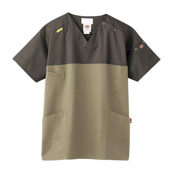 【個数：1個】4589457866712 直送 代引不可・他メーカー同梱不可 フォーク ディッキーズ スクラブ M 7040SC−15 ガンメタXストーン