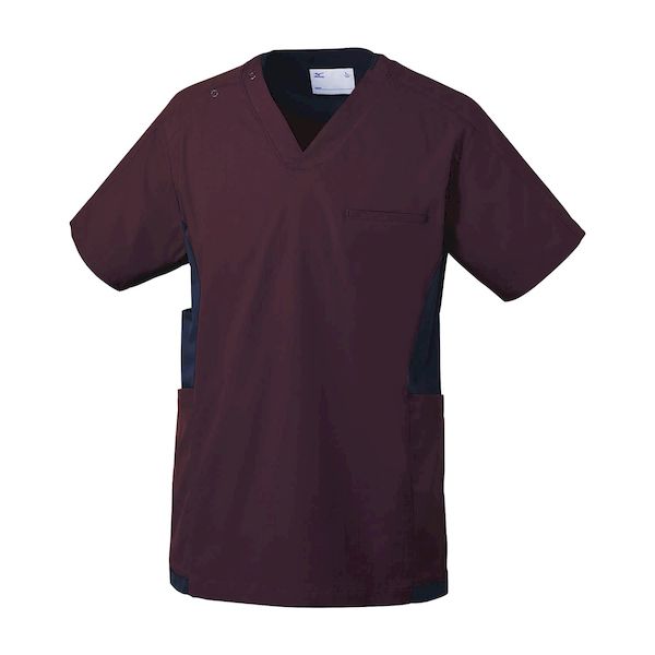 【個数：1個】4941170353502 直送 代引不可・他メーカー同梱不可 チトセ スクラブ 男女兼用 4L MZ−0181−C29 ワイン