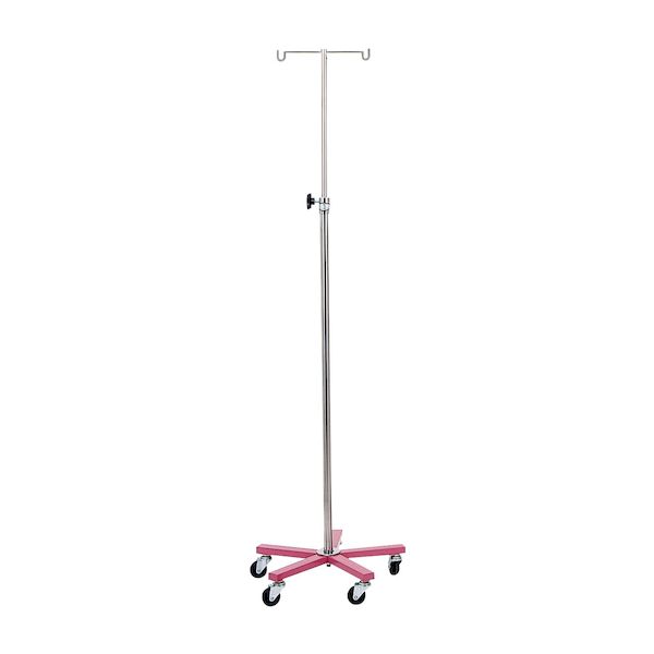 【個数：1個】4535847007913 直送 代引不可・他メーカー同梱不可 マツヨシ ガートル台 5脚 ピンク MY−150PN−B