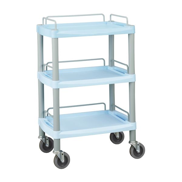 【個数：1個】4535847014768 直送 代引不可・他メーカー同梱不可 マツヨシ クラシックカート三段 組立..