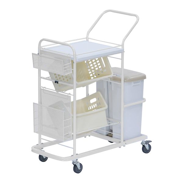 【個数：1個】4535847032403 直送 代引不可・他メーカー同梱不可 松吉医科器械 マツヨシ コンパクトオムツ交換車 MY−WC0030 L