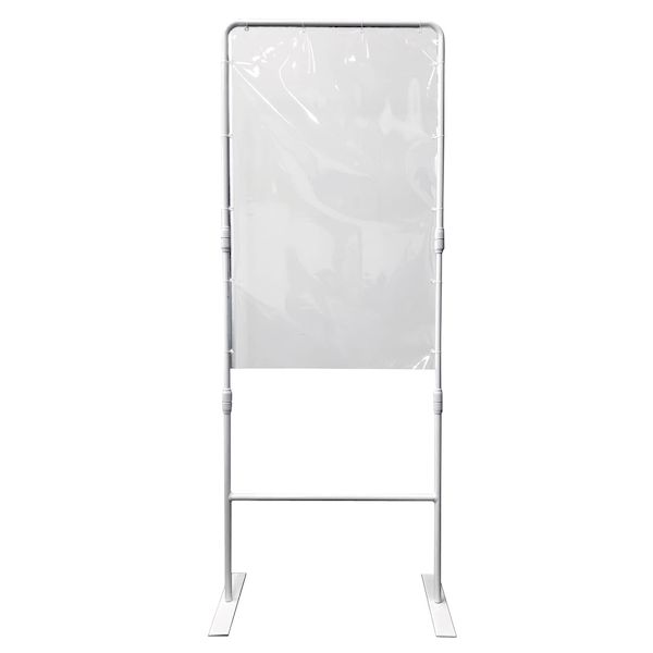 【個数：1個】4571347223835 直送 代引不可・他メーカー同梱不可 日本ホップス どこでもスクリーンU型 ホワイト DSU−W 700−9011