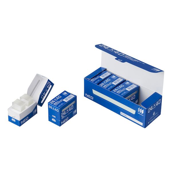 【個数：1個】4946247001713 直送 代引不可・他メーカー同梱不可 松浪硝子工業 NEO カバーグラス 24X40..