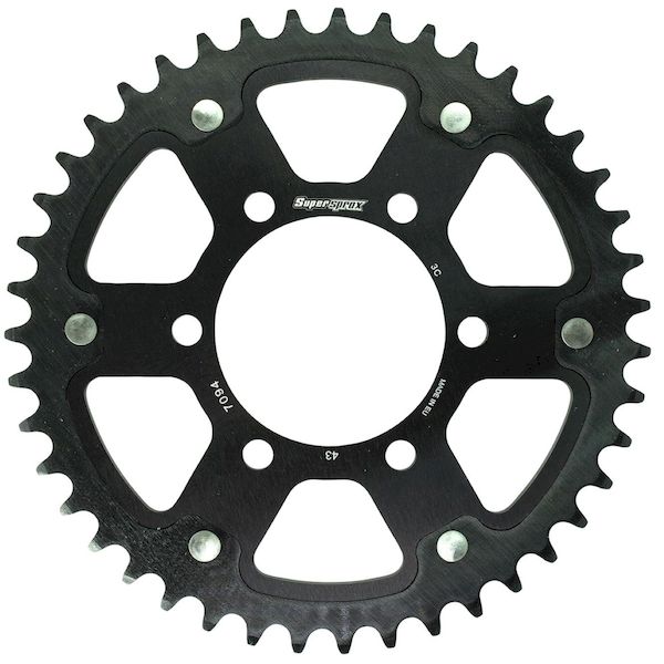 スーパースプロックス Supersprox RST-7094:43-BLK SPX REAR STEALTH 7094−43T BLK RST7094:43BLK