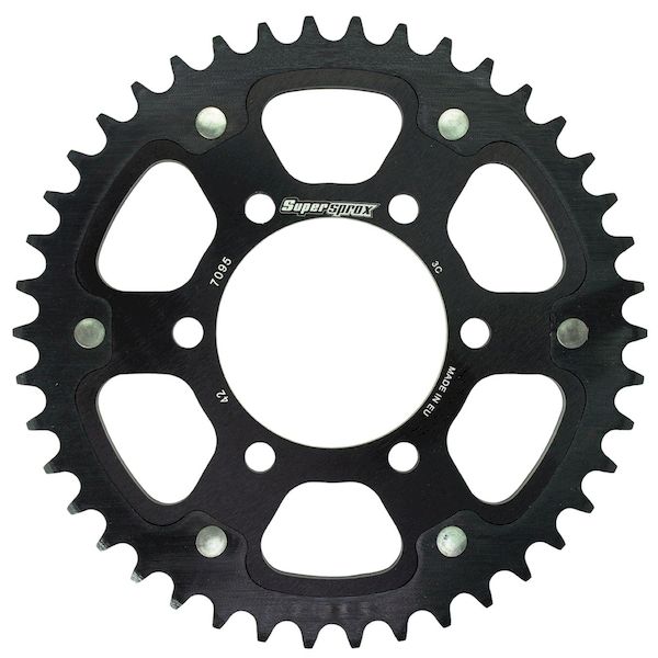 (LINEクーポン有)スーパースプロックス Supersprox RST-7095:42-BLK SPX REAR STEALTH 7095−42T BLK RST7095:42BLK